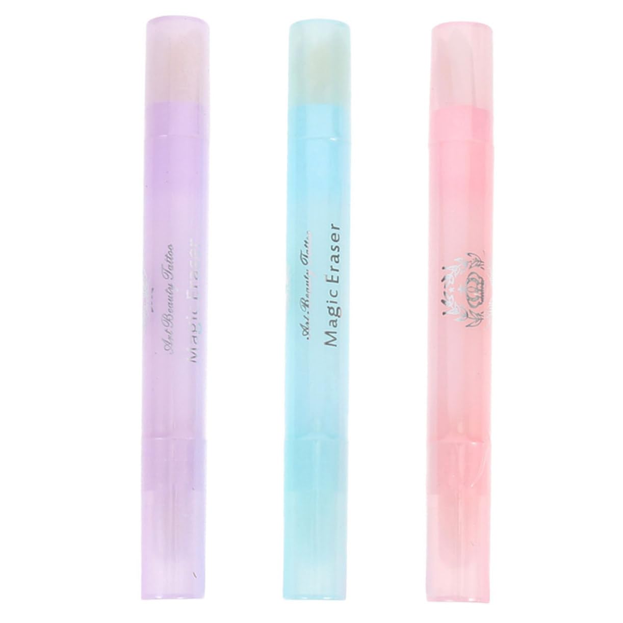 PartyKindom 3pcs Nail Polish Edges Corrector Pen Nail Polish Remover Tool for Women Manicure Pen Set