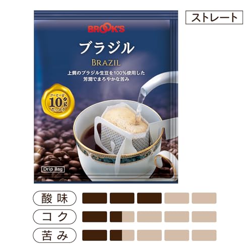 Amazon.co.jp: ブルックス: ドリップバッグコーヒー