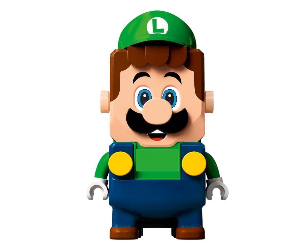 LEGO Super Mario 71387 Przygody z Luigim — zestaw startowy; kreatywna kolekcjonerska zabawka dla dzieci (280 elementów)