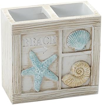 Zenna Home Suporte de escova de dentes Seaside Serenity, 1 unidad...