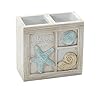  Zenna-Home-Seaside-Serenity-Bathroom-Toothbrush-Holder-with-Carved-Resin-Design-Holds-Up-to-4-Brushes-Electric-Toothbrush-Holder-for-Bathroom-Decor-with-Hand-Painted-Shells-TealIvory