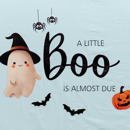 A Little Boo is Almost Due Vinilo Decorativo Halloween miniatura 6