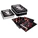 Price comparison product image Call of Duty Black Ops 4 Playing Cards | COD Logos & Emblem Cards | Includes Embossed Premium Metal Storage Tin | Poker Card Set Plastic Coated