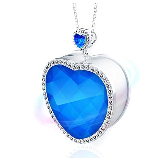 WOOLALA Ocean Heart Portable Air Necklace