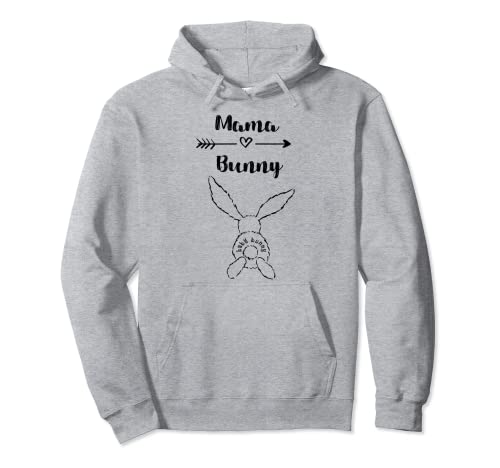 Mama Bunny Baby Bunny Annonce de grossesse Sweat à Capuche