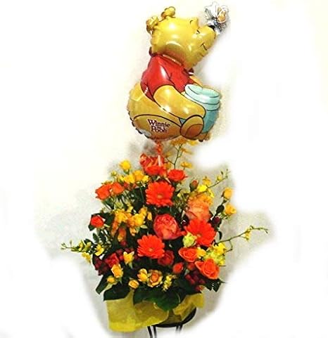 Amazon Co Jp バルーンフラワー 豪華なお花のプーさん ホーム キッチン
