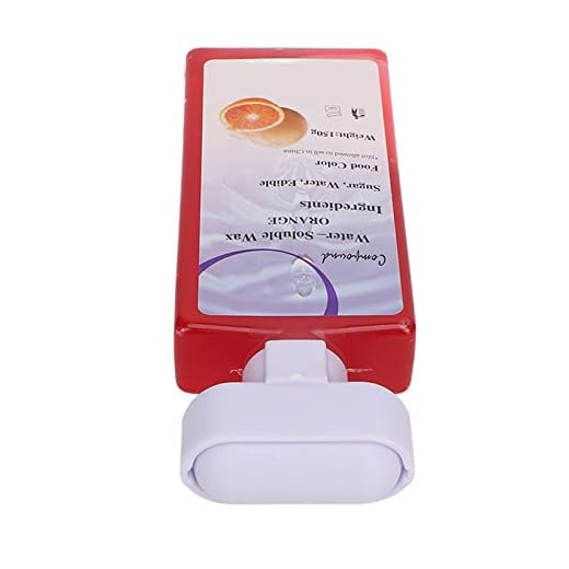 Recarga de Cera Roll on, Depilação Profissional Indolor para Depilação de Rolo de Cera de 5,3 Oz para Salão de Beleza para Pernas (Laranja)