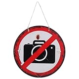 Amplio uso en diferentes lugares: más allá de los clubes, esta decoración de señal de advertencia se adapta a la placa de decoración de garaje, la decoración de pared de jazz para el hogar y los espacios de restaurantes como un letrero versátil que mejora la atmósfera vintage