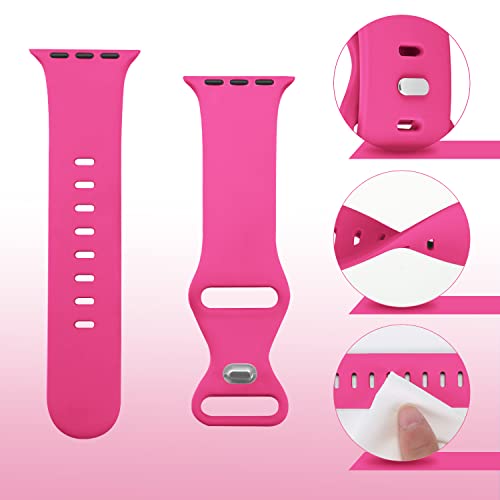 Tighesen-Sport-Bands-Compatible-with-Apple-Watch-Band-Ultra-2Ultra-SE-Series-987654321-38mm-40mm-41mm-42mm-44mm-45mm-49mm-SM-ML-for-WomenMen-Silicone-iWatch-Band