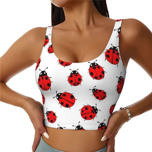 Women Girls Sexy Sports Vest U-Shaped Back Crop Vest Sportswear for Workout2