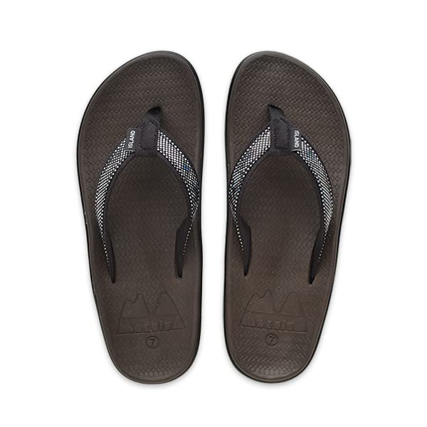 Island Slipper Women’s Mokulua Alohi Fabric Thong Flat Sandal (MB522OL-PWGL-11)