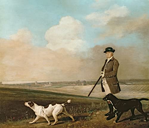 Lienzo George Stubbs de Sir John Nelthorpe de 60x90cm con acabado artístico premium