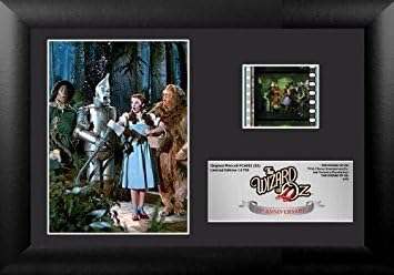 Wizard Of Oz FilmCells Bookmark - Real 35mm Film Clip With Dorothy & Toto Scene