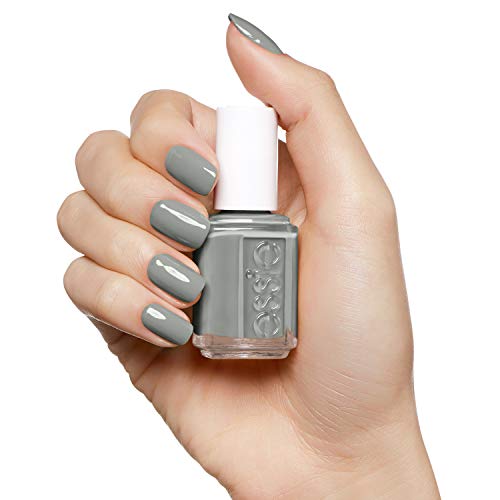 Essie Nagellack für farbintensive Fingernägel, Nr. 608 serene slate, Grau, 13,5 ml – Bild 5
