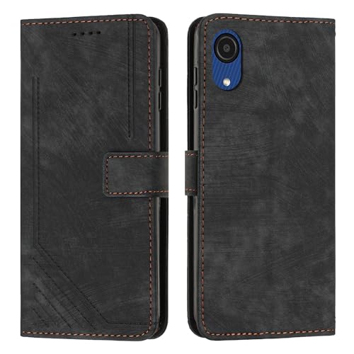 Étui pour Samsung Galaxy A03 Core avec porte-carte et dragonne antichoc