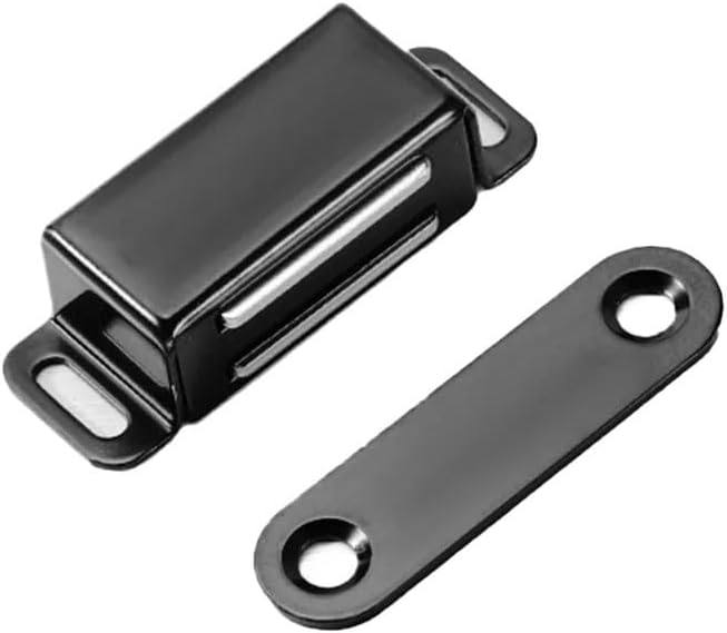 Mini Cabinet Magnetic Catch,Door Catch with Strong Magnetic for Cabinet,Stainless Steel for Cupboard Drawer Kitchen Wardrobe(Gray)