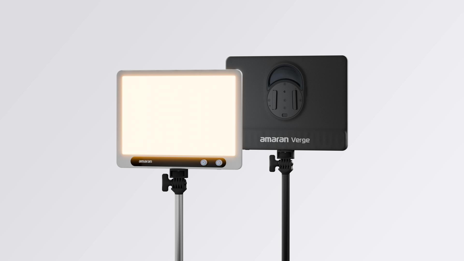 Amazon.com: Amaran Verge Edge-lit Rectangular Panel Light, 96+ CRI