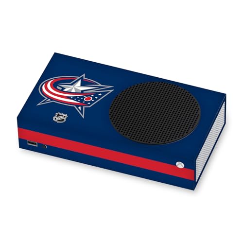 Peau autocollante Xbox Series S Columbus Blue Jackets vinyle NHL anti-rayures