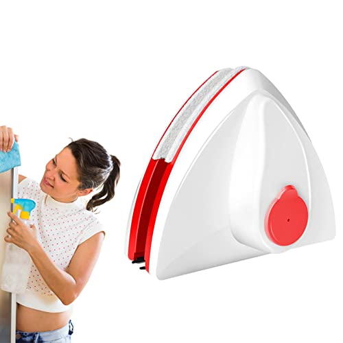 Tuzsocr Lave Vitre Magnétique Nettoyeu,Nettoyant à vitres Double Face,Verre latéral Outils...