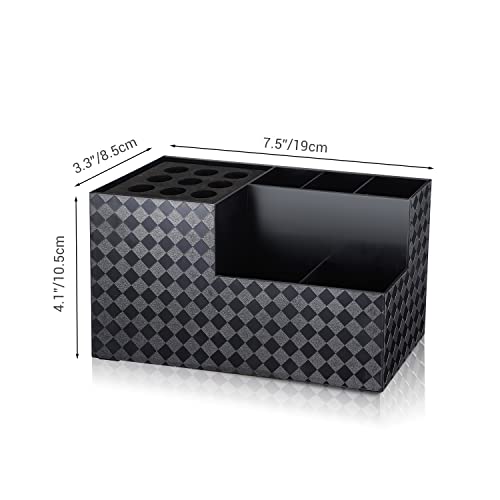 Noverlife Hairdressing Scissors Holder Shears Block, Barber Shop Scissor Organizer Stand, Hairdressing Tools Storage Box for Hairstyling Combs Clips Brushes, Salon Barber Scissor Holder Rack - Image 4