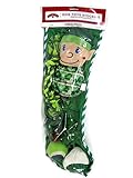 Holiday Time Dog Toys Stocking - Green