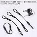 6-Pack Stainless Steel Cable with Loops 5.9