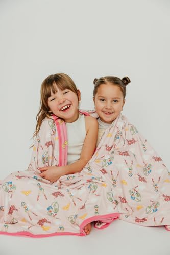 Image of Copper Pearl Jumbo 3-Layer Baby Blanket: Soft Baby Quilts for Boys and Girls | Breathable, Cozy, Toddler Blanket | Baby Quilt for Newborns | 60x72 Premium Material | Wonder Woman