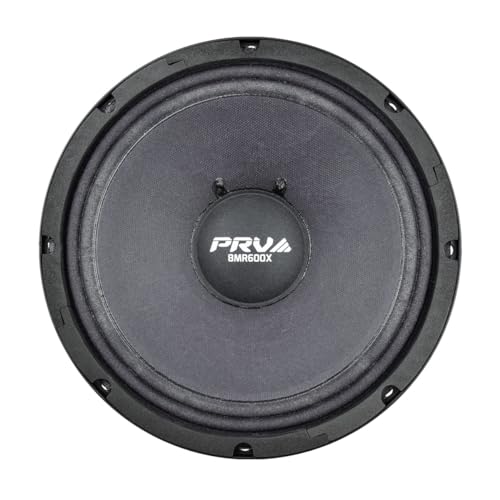 Image of PRV AUDIO 8 Inch Midrange Speaker 8MR600X, 600 Watts, 8 Ohm, 2 in Dual Layer Voice Coil, Pro Audio Speaker (Single)