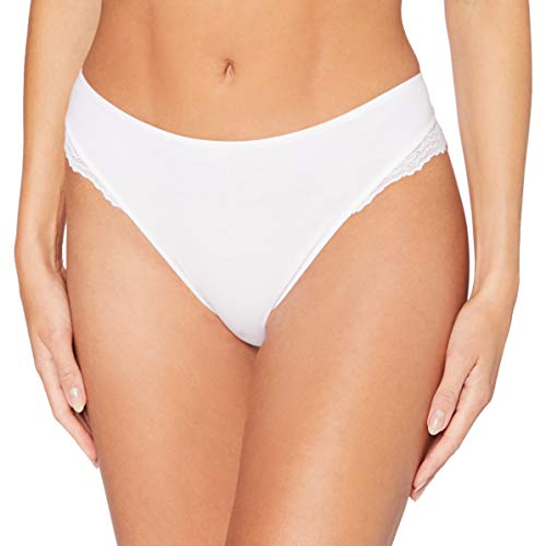 Preisvergleich Produktbild CALIDA Damen Cotton Beauty Unterwäsche, Weiss, 44-46