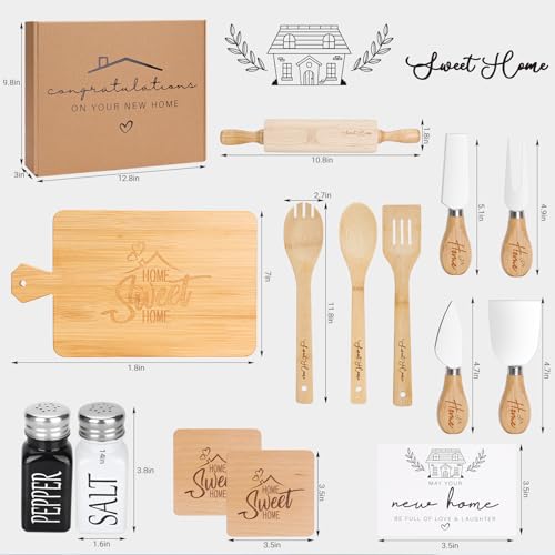 House Warming Gifts New Home,House Warming Gifts Basket for Couple,Housewarming Gifts New Home,New Home Essentials Gift Ideas,Home Sweet Home - Image 6