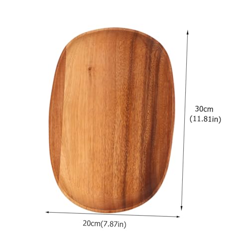 Plato Irregular de Madera para Sushi y Aperitivos miniatura 2
