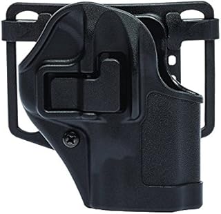 BLACKHAWK Serpa CQC Holster fits M&P Shield, Right Hand, Black, Size 63 - S&W M&P Shield 9/40