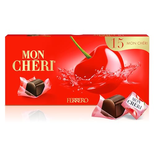 Ferrero Mon Chéri 157 g | Likör-Kirsch-Pralinen | Ideal als Geschenk