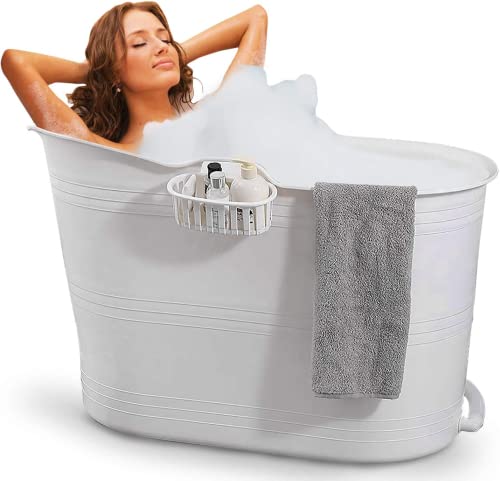 FlinQ Seau de bain blanc - Bain de siège pour adulte Cover