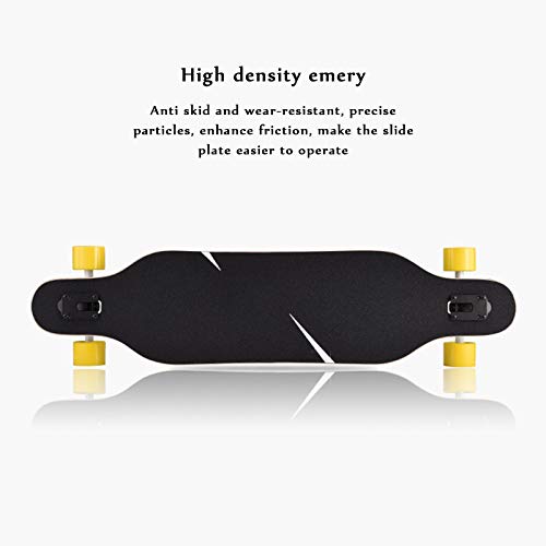 Planche de skate pro complète rigide avec plateau concave double Waves