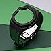 Mod Kit Carbon Fiber Case Fluororubber Strap for Ga2100 3rd, Modified for Men Metal Butterfly Buckle Rubber Strap for Ga2110 Replacement Accessories