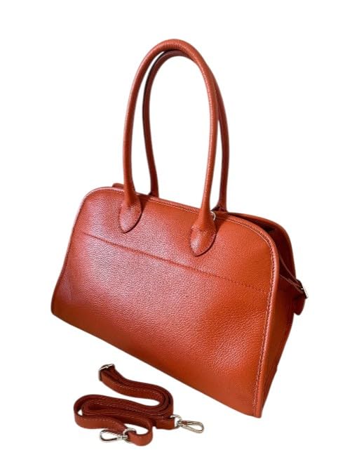 Sac en cuir véritable TAMBE spacieux pour résoudre le manque de place