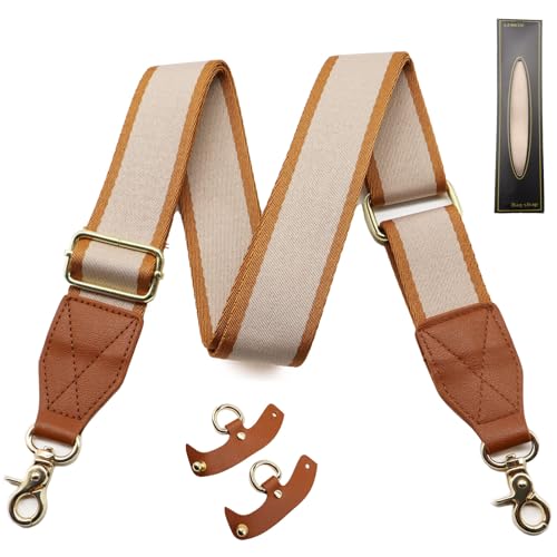 Image of LEMEDE Purse Strap Replacement Crossbody 1.5 inch Wide Shoulder Strap Adjustable Straps Handbag Strap Replacement Belts