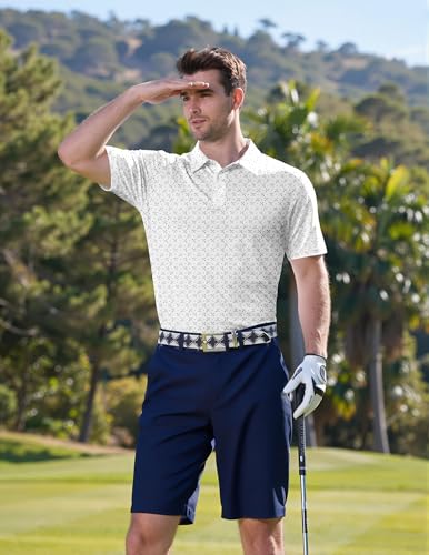 COOFANDY Quick Dry Golf Polo