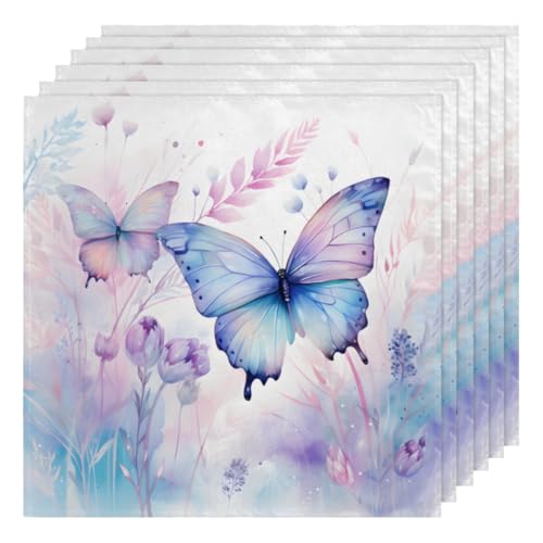 Set de 6 Servilletas de Tela Multicolor 50.5x50.5 cm miniatura 1