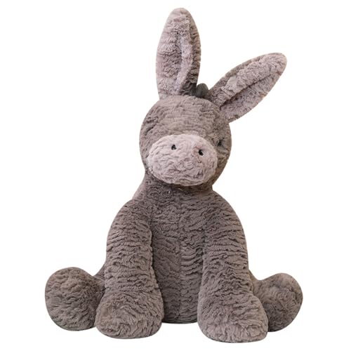 champracer Cuddly Toy Donkey, Cute Donkey Stuffed Toy for Children Boys & Girls