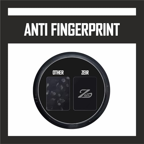 Image of ZEIR [1+1Pack] Screen Protector Compatible with ROYAL ENFIELD HUNTER 350 - TFT Digital Display Scratch Guard For Hunter350 | Instrument Console Bike Accessory [Not Tempered Glass] (Hunter [1Big+1Small])