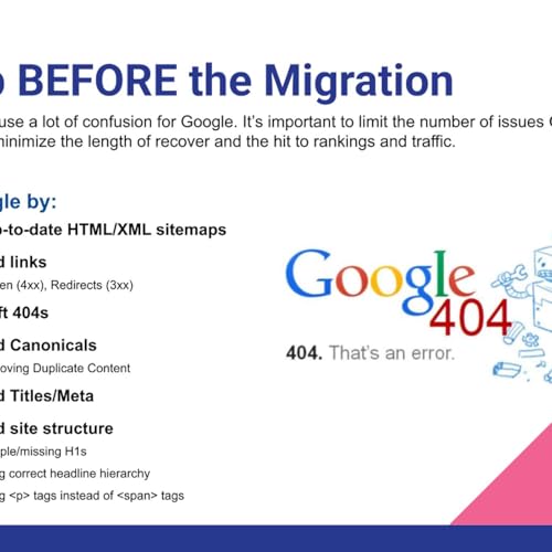 Checklist for Before a Website Migration