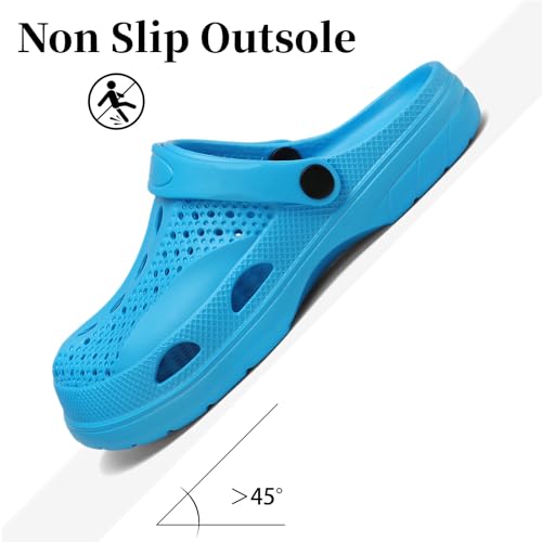 Image of SOSOWHLTE Men's Women's Arch Support Clogs,Unisex Garden Shoes Comfortable Slip-on Outdoor Sandals Slippers for Beach Casual