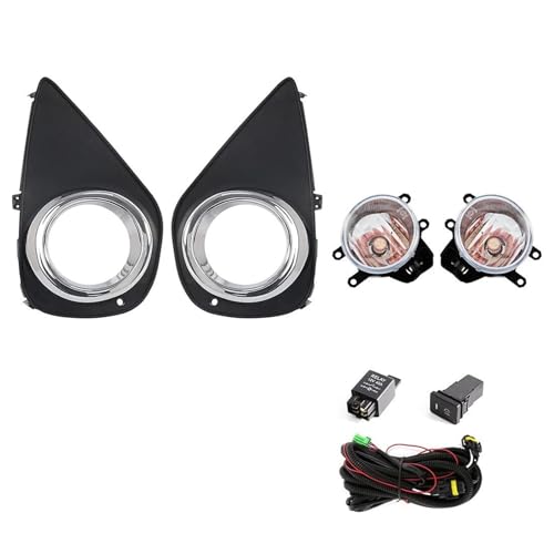 Phares antibrouillard avant LED Toyota Yaris feux diurnes DRL jaunes 12V