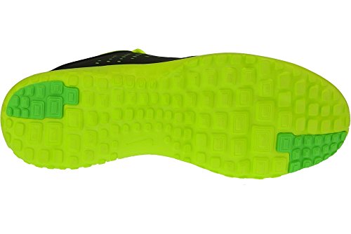 Image of Nike Men's Fs Lite Run 2 Black,Poison Green,Volt Running Shoes -7 UK /India (41 EU)(8 US)