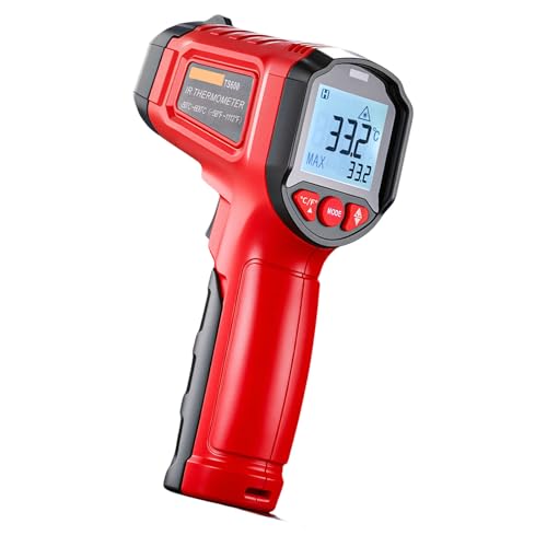 High Precise Contactless Ultrared Rays Temperature for Kitchen Barbecue and Mechanical Inspection Professional Use