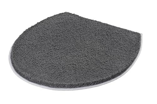 Kleine Wolke Soft WC-Deckelbezug, Acryl, anthrazit, 47x50 cm