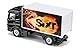 siku 1107, LKW mit Kofferaufbau Sixt, Spielzeug-LKW, Metall/Kunststoff, Schwarz/Weiß, Heckklappe zum Öffnen, Drachen-Motiv
