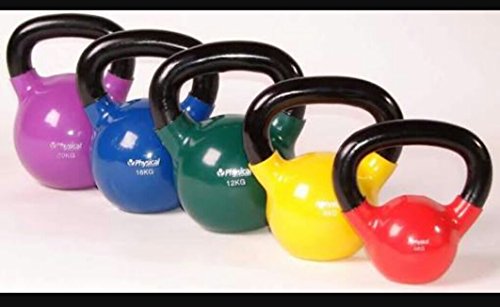 Image of Arnav Kettlebell PVC Coated with Steel Handle 8 kg